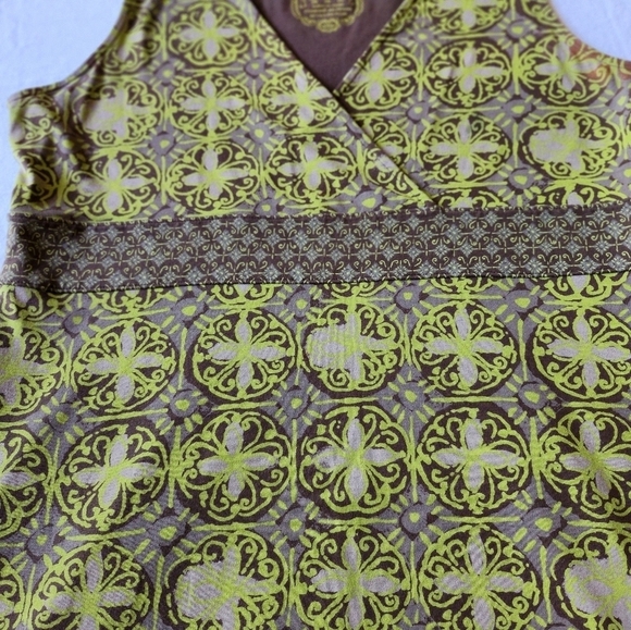 Life is Good Boho Stretch Sleeveless Sz. 14 Dress - Picture 6 of 8